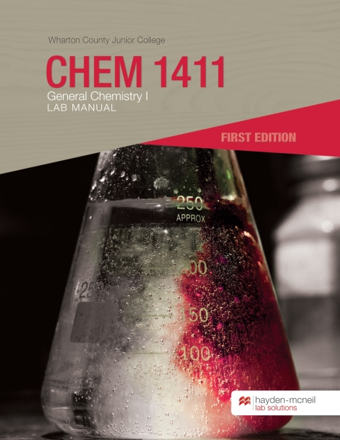 Cover image for book CHEM 1411: General Chemistry I Lab Manual