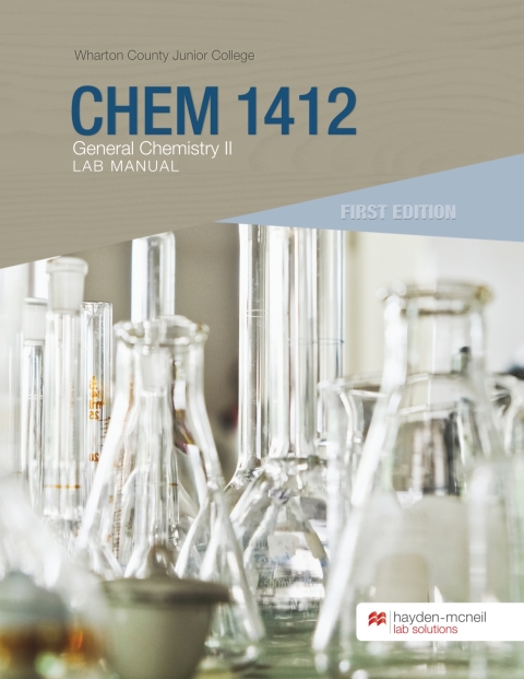 Cover image for book CHEM 1412: General Chemistry II Lab Manual
