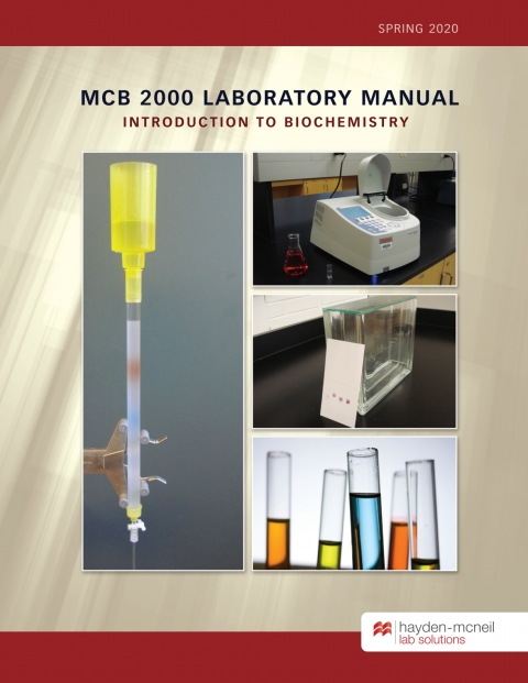 Cover image for book MCB 2000 Laboratory Manual: Introduction to Biochemistry - University of Connecticut