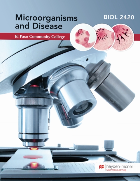 Cover image for book Microorganisms and Disease: BIOL 2420 - El Paso Community College