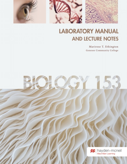 Cover image for book Biology 153 Laboratory and Lecture Notes - Genesee Community College