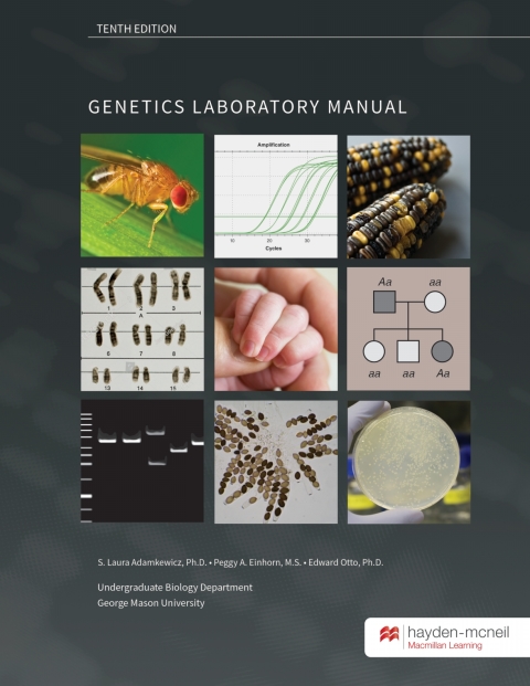 Cover image for book Genetics Laboratory Manual - George Mason University