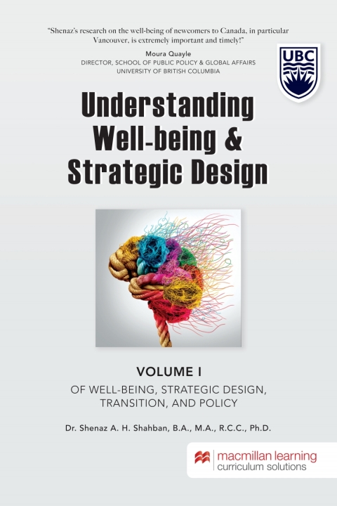 Cover image for book Understanding Well-being & Strategic Design: Volume I of Well-Being, Strategic Design, Transition, and Policy- University of British Columbia