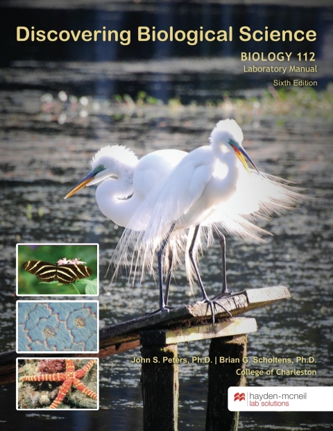 Cover image for book Discovering Biological Science: Laboratory Manual for Biology 112 - College of Charleston