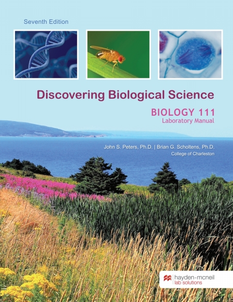 Cover image for book Discovering Biological Science: Laboratory Manual for Biology 111 - College of Charleston
