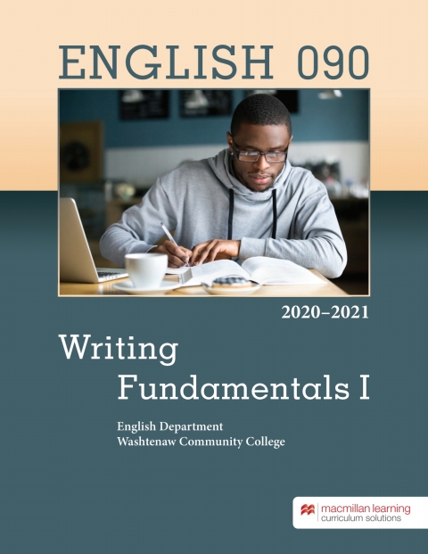 Cover image for book English 090: Writing Fundamentals I - Washtenaw Community College
