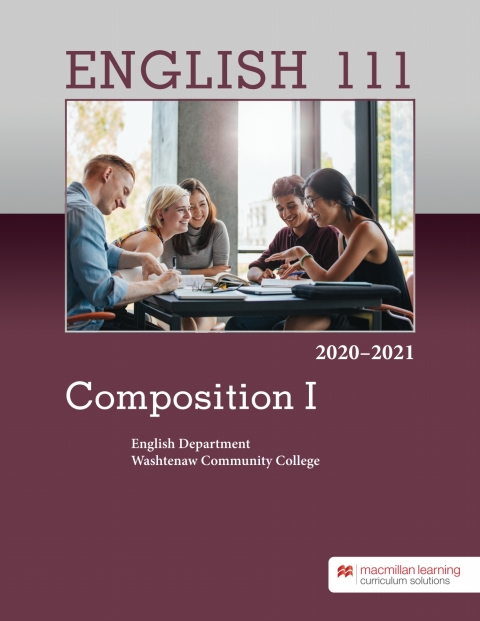 Cover image for book English 111: Composition I - Washtenaw Community College