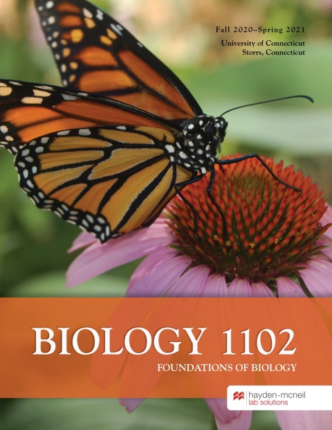 Cover image for book Biology 1102: Foundations of Biology - University of Connecticut at Storrs