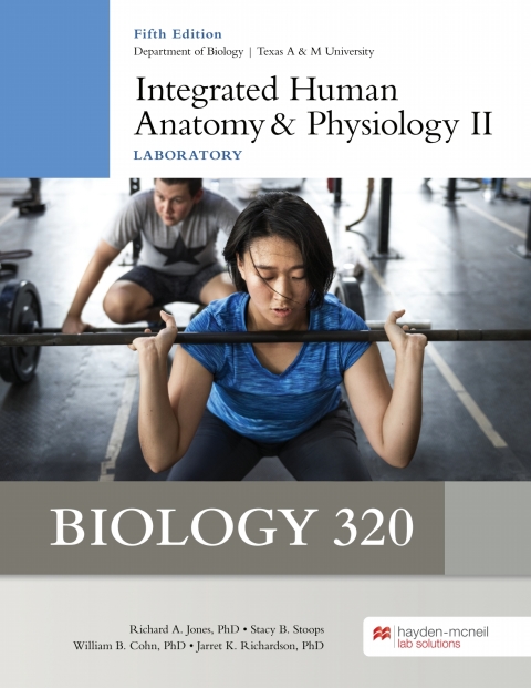 Cover image for book Integrated Human Anatomy and Physiology II - Texas A&M University
