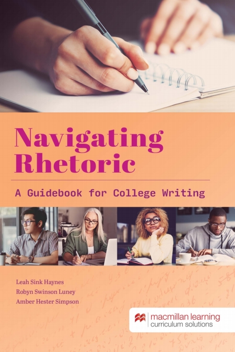 Cover image for book Navigating Rhetoric: A Guidebook for College Writing - UNC Greensboro