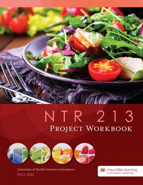 Cover image for book NTR 213 Project Workbook - University of North Carolina Greensboro