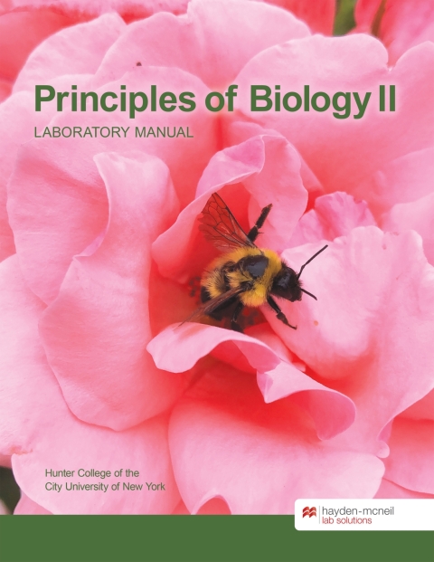 Cover image for book Principles of Biology II - Hunter College