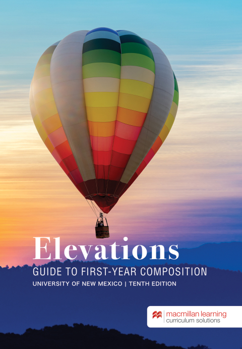Cover image for book Elevations - Guide to First-Year Composition