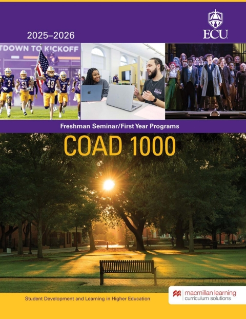 Cover image for book COAD 1000 Freshman Seminar/First Year Programs - East Carolina University