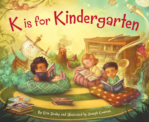 Cover image for book K is for Kindergarten