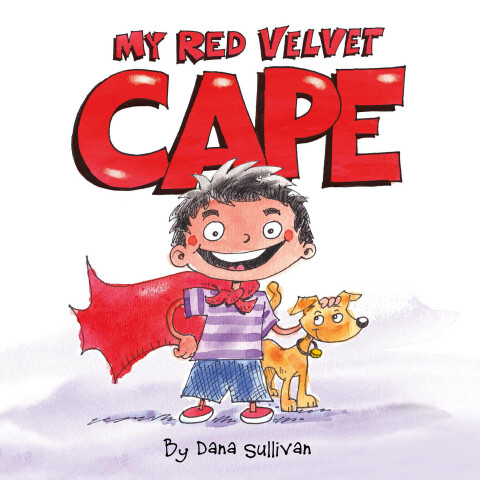 Cover image for book My Red Velvet Cape