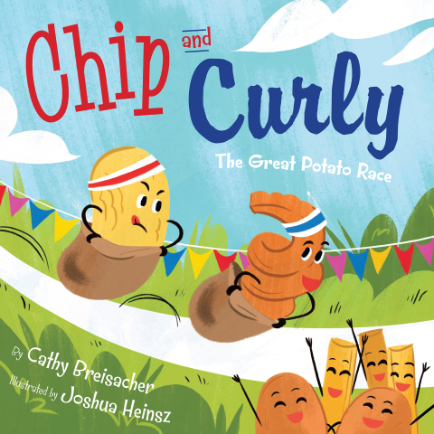 Cover image for book Chip and Curly: The Great Potato Race