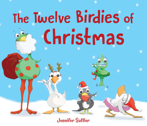 Cover image for book The Twelve Birdies of Christmas