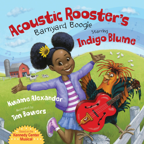 Cover image for book Acoustic Rooster's Barnyard Boogie Starring Indigo Blume