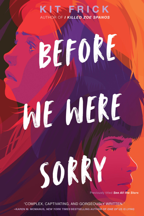 Cover image for book Before We Were Sorry