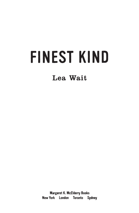 Cover image for book Finest Kind
