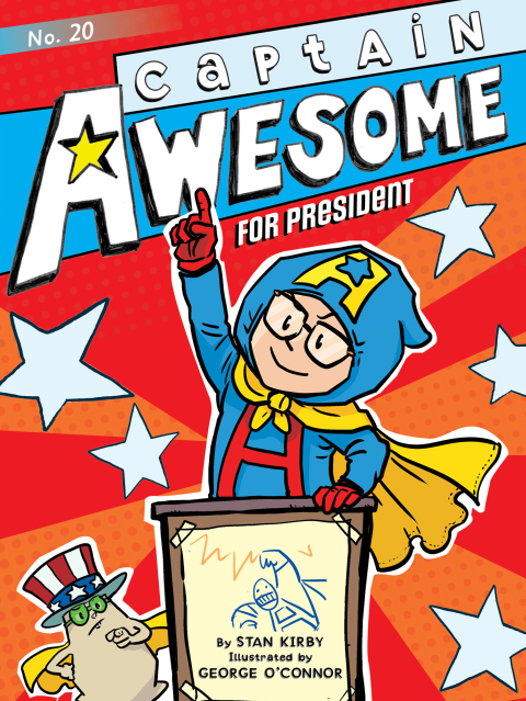 Cover image for book Captain Awesome for President
