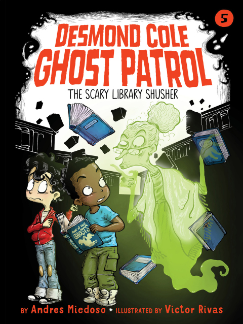 Cover image for book The Scary Library Shusher