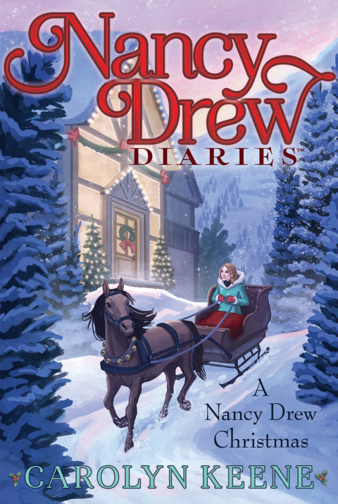Cover image for book A Nancy Drew Christmas