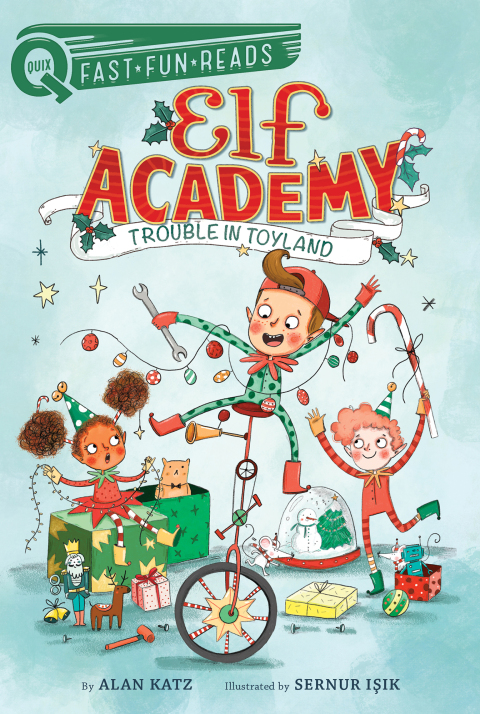 Cover image for book Trouble in Toyland