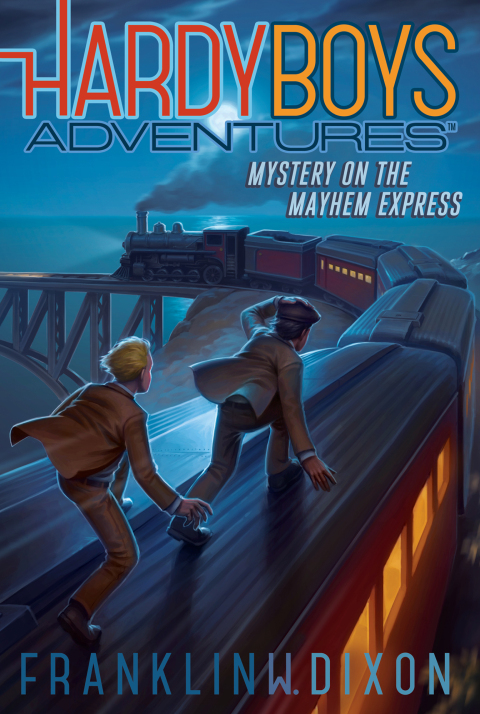 Cover image for book Mystery on the Mayhem Express