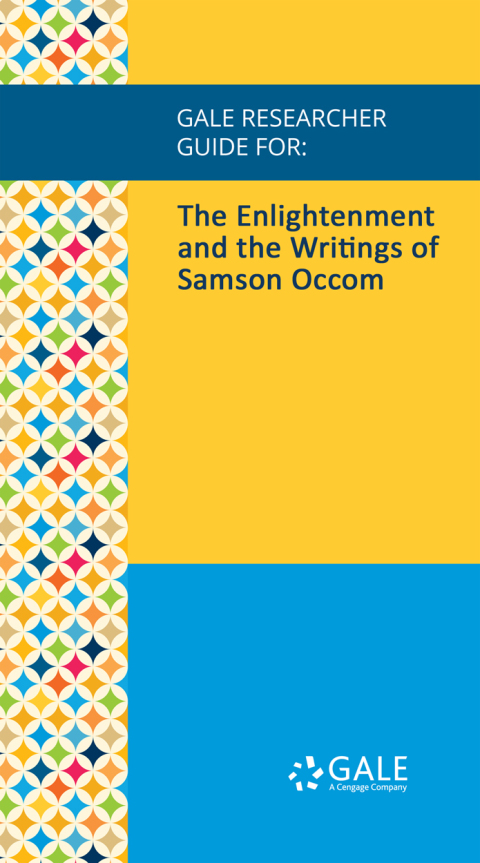 Cover image for book Gale Researcher Guide for: The Enlightenment and the Writings of Samson Occom