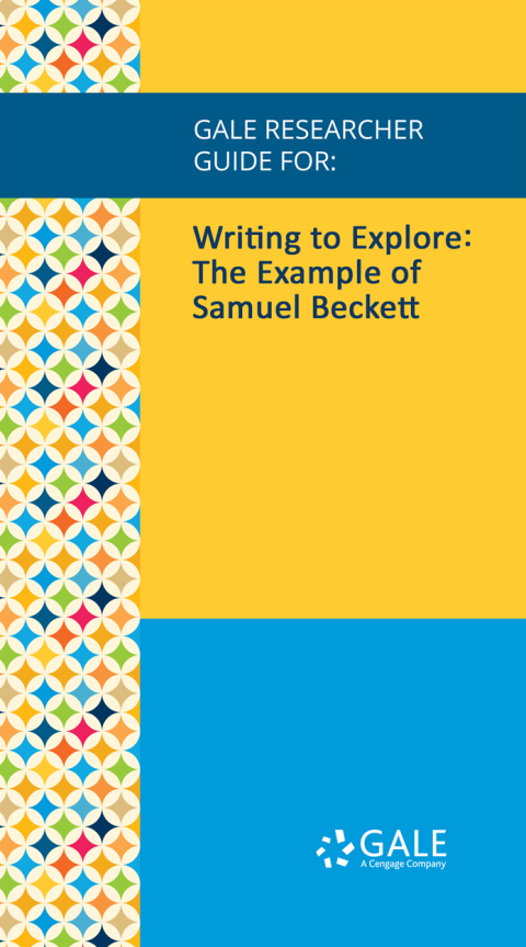 Cover image for book Gale Researcher Guide for: Writing to Explore: The Example of Samuel Beckett