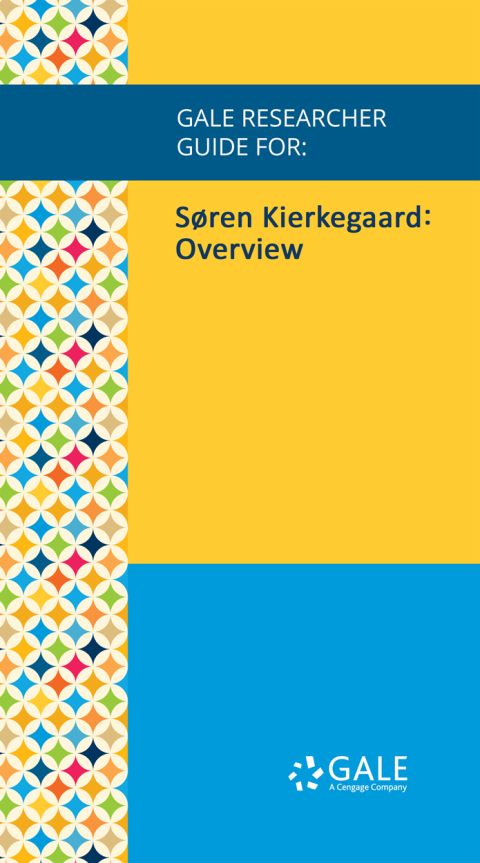 Cover image for book Gale Researcher Guide for: Søren Kierkegaard: Overview