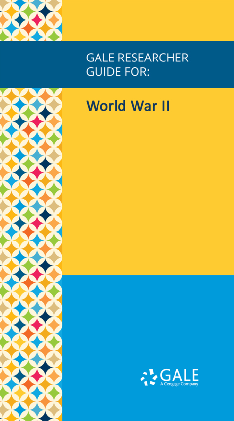 Cover image for book Gale Researcher Guide for: World War II