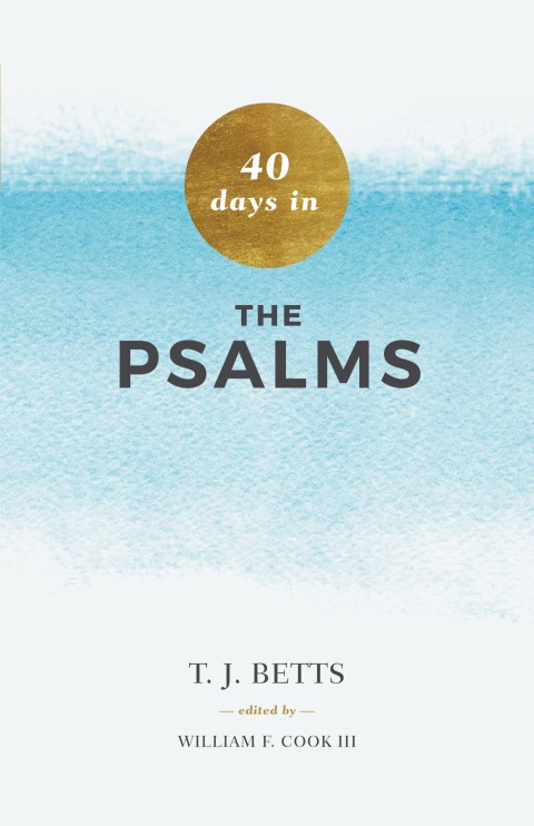 Cover image for book 40 Days in Psalms