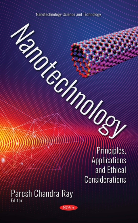 Cover image for book Nanotechnology: Principles, Applications and Ethical Considerations