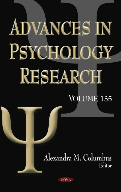 Cover image for book Advances in Psychology Research. Volume 135