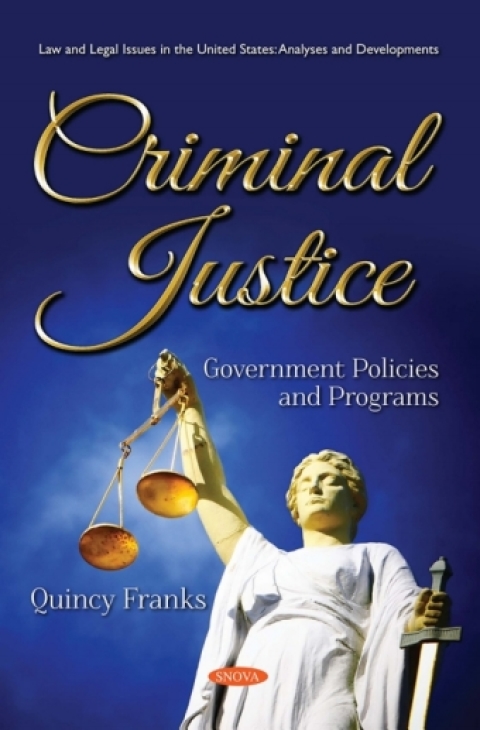 Cover image for book Criminal Justice: Government Policies and Programs