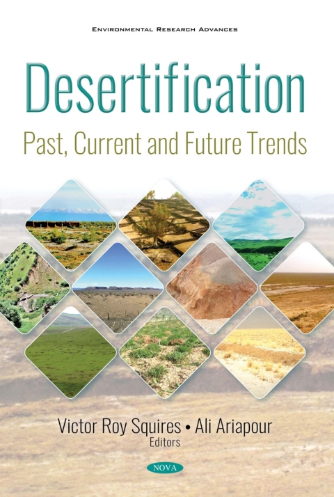 Cover image for book Desertification: Past, Current and Future Trends