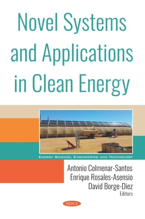 Cover image for book Novel Systems and Applications in Clean Energy