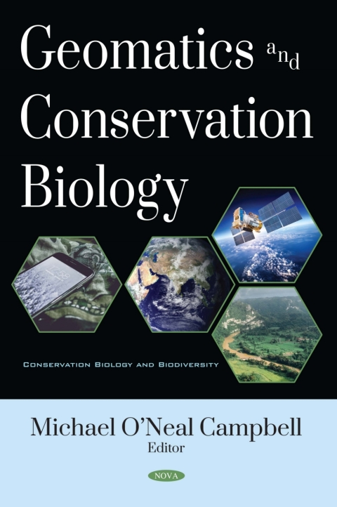 Cover image for book Geomatics and Conservation Biology