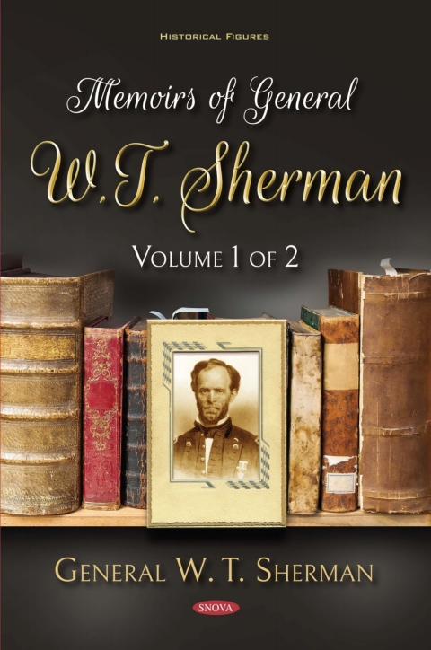 Cover image for book Memoirs of General W.T. Sherman. Volume 1 of 2