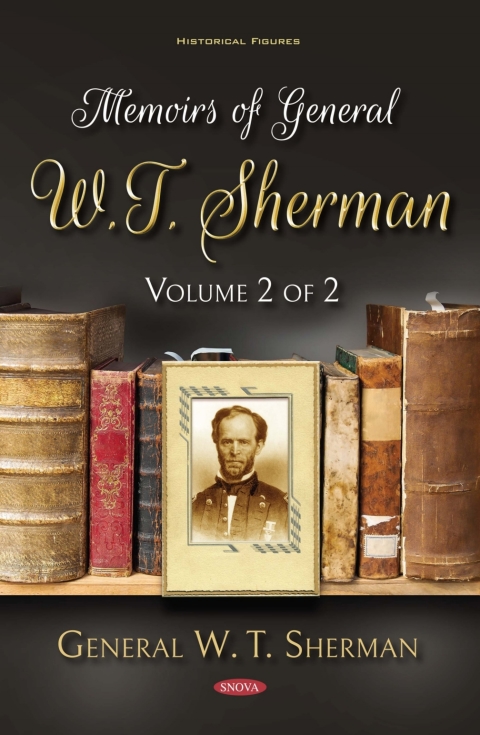 Cover image for book Memoirs of General W.T. Sherman. Volume 2 of 2