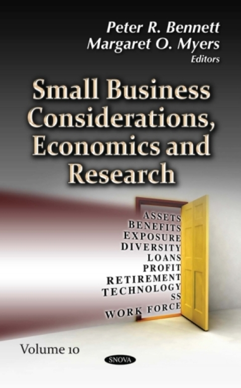 Cover image for book Small Business Considerations, Economics and Research. Volume 10
