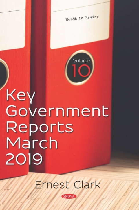 Cover image for book Key Government Reports. Volume 10: March 2019