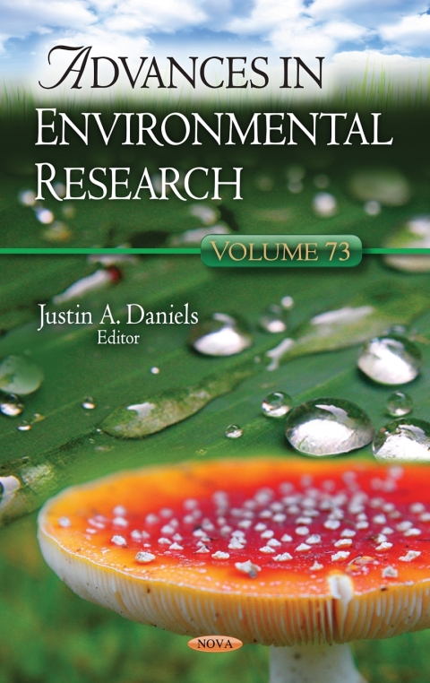 Cover image for book Advances in Environmental Research. Volume 73