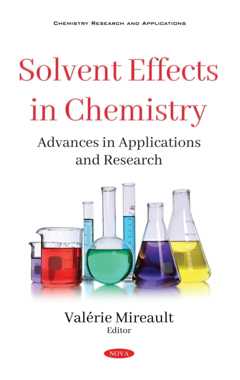 Cover image for book Solvent Effects in Chemistry: Advances in Applications and Research