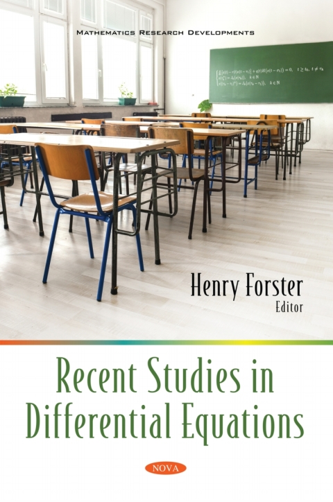 Cover image for book Recent Studies in Differential Equations