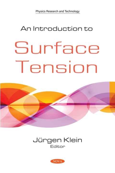 Cover image for book An Introduction to Surface Tension