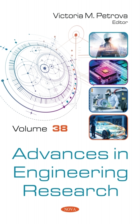 Cover image for book Advances in Engineering Research. Volume 38